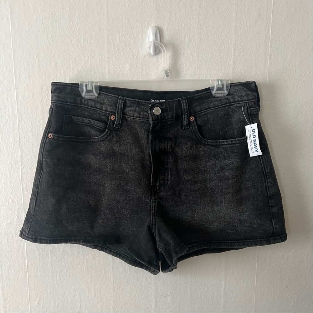 Old Navy Black Denim Shorts